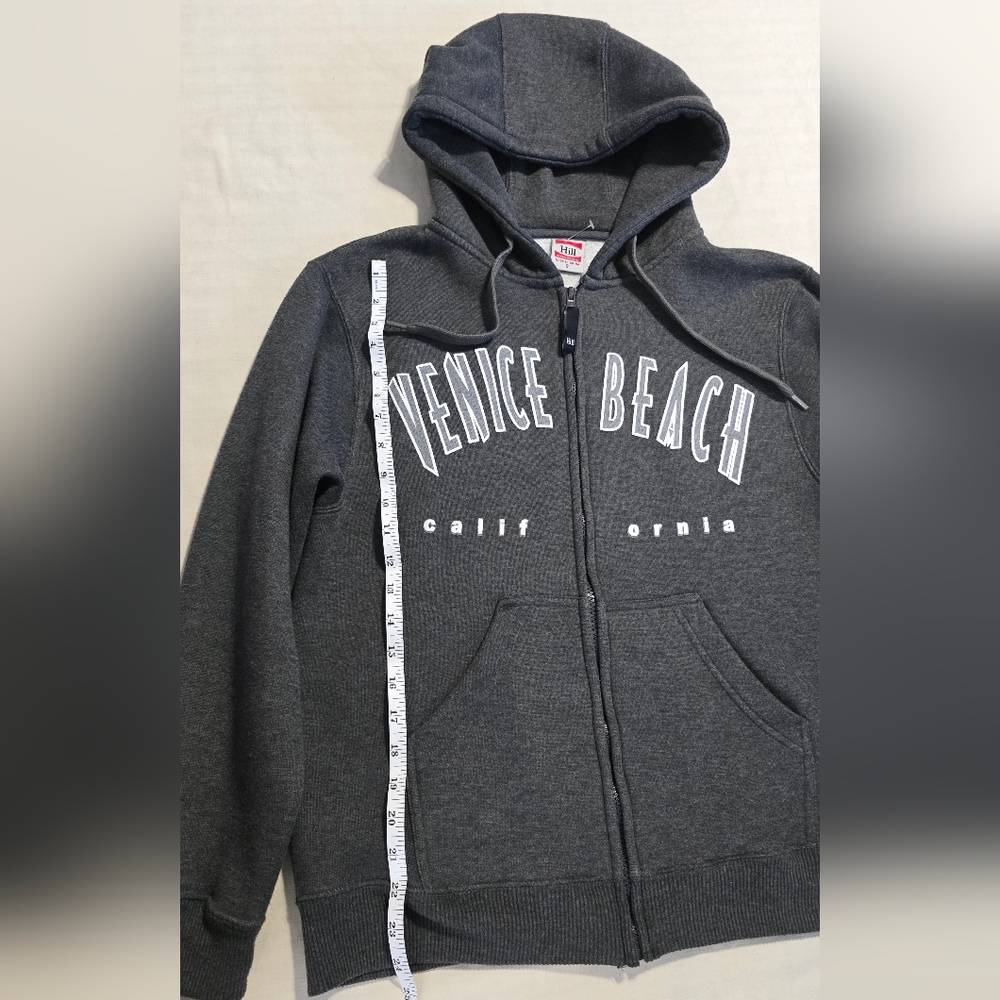 Venice Beach Gray Hoodie - Picture 8 of 10